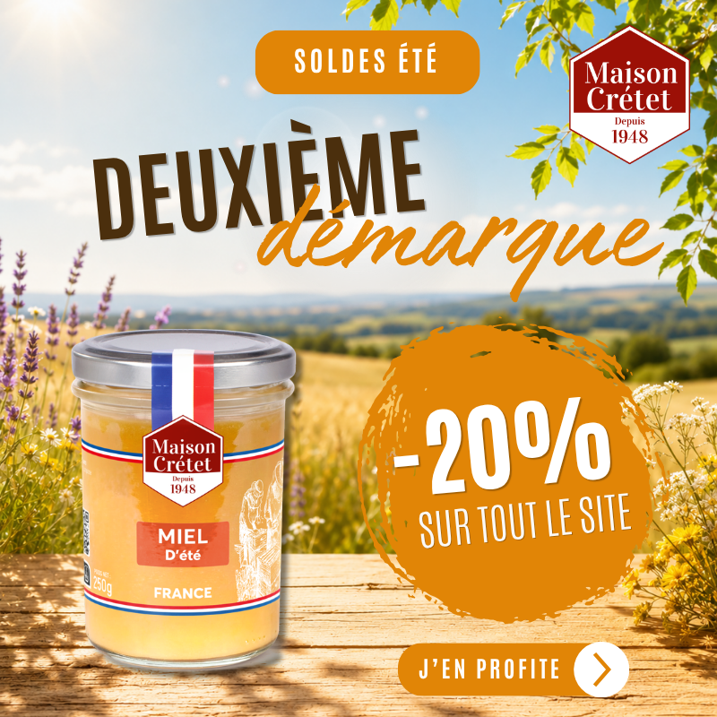 SOLDES ETE 2026 : -20% sur tout le site -  Remise automatiquement appliquée dans le panier
